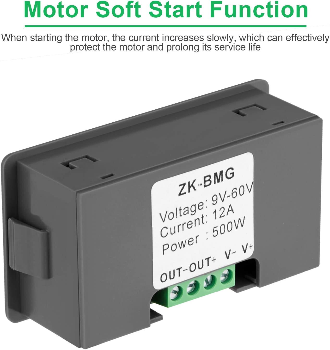 Motor Speed Controller Adjustable Speed Regulator Switch PWM DC 12V 24V 60V 500W