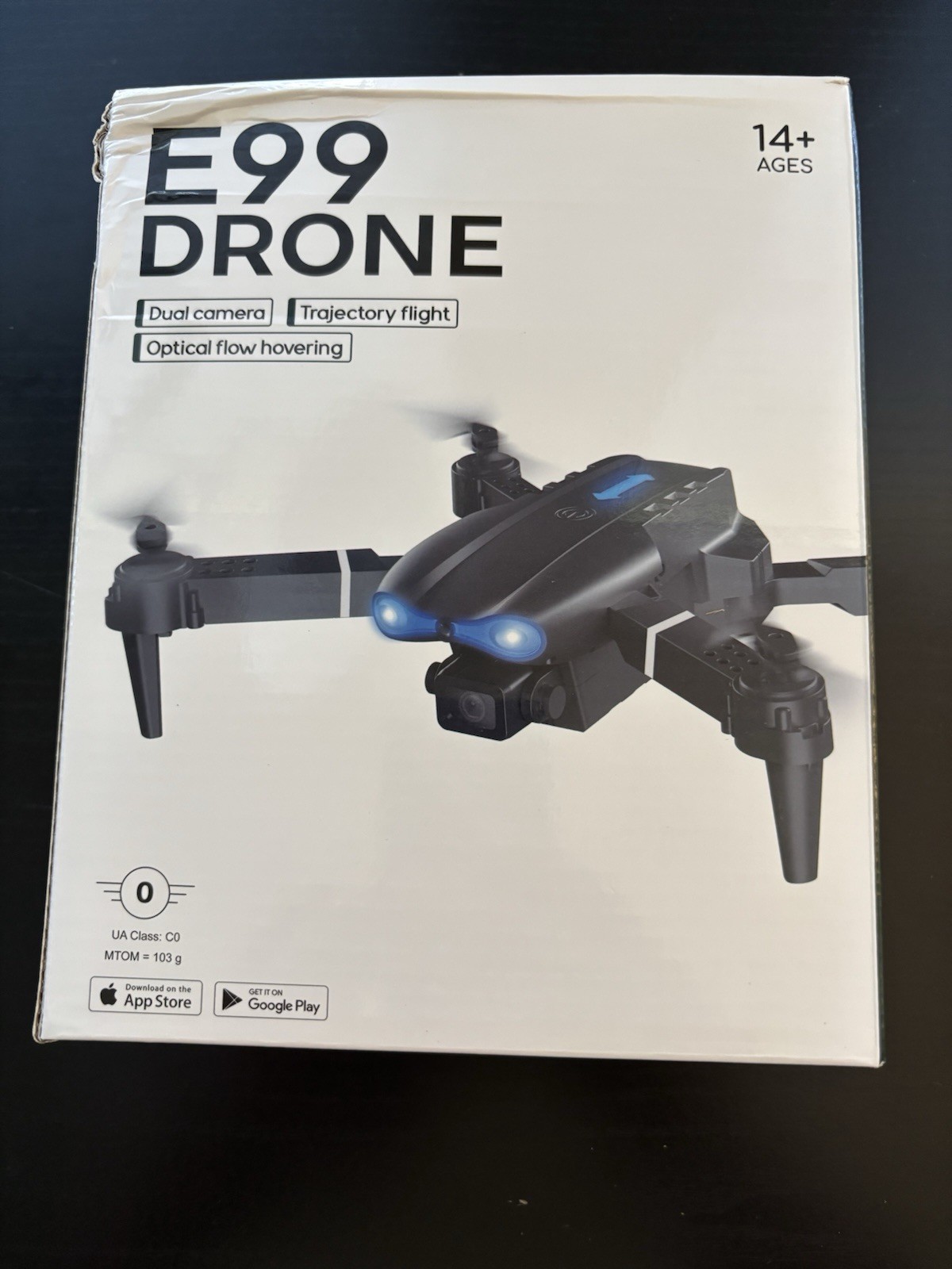 E99 Drone Dual Camera, Trajectory flight, Optical flow hovering NEW 14+ Age