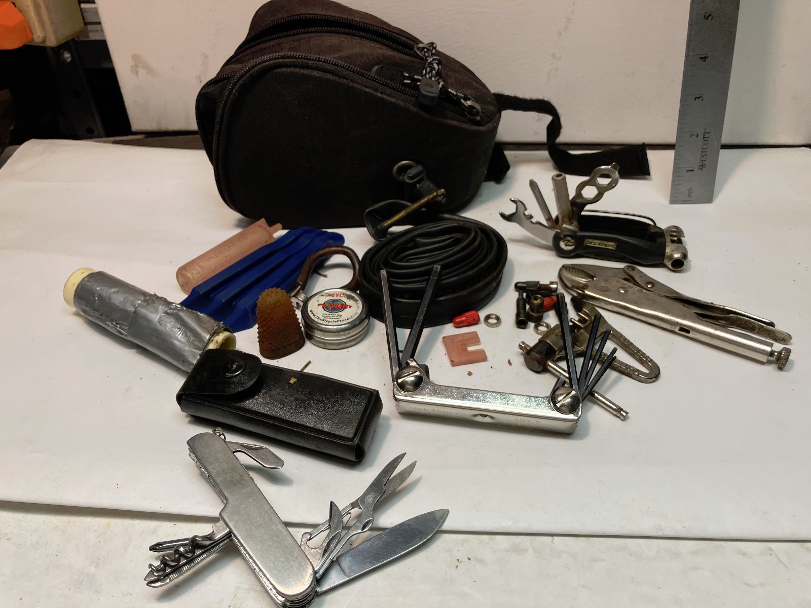 Bike tool Bag with tools free shipping