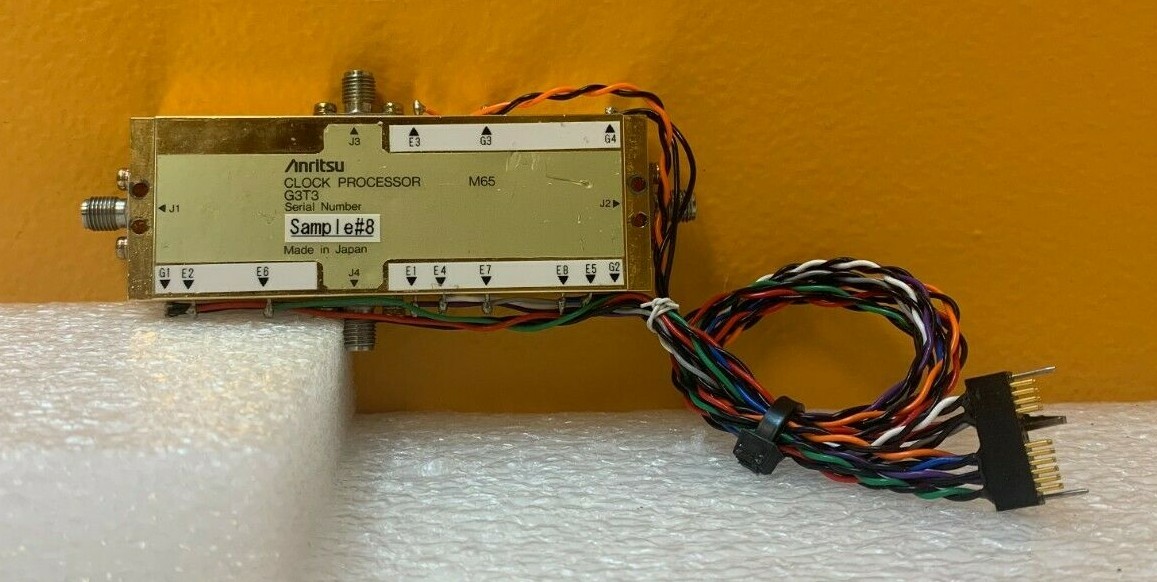 Anritsu G3T3  SMA (F-F-F-F) Clock Processor.  Tested!