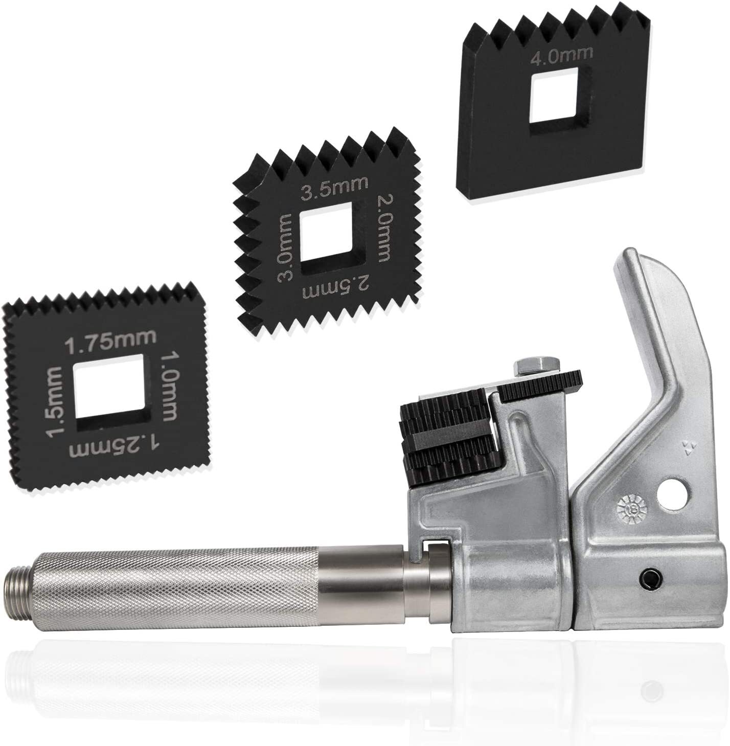 7402 Universal Outside Thread Chaser Tool& Metric Die Set For Thread Repair Tool