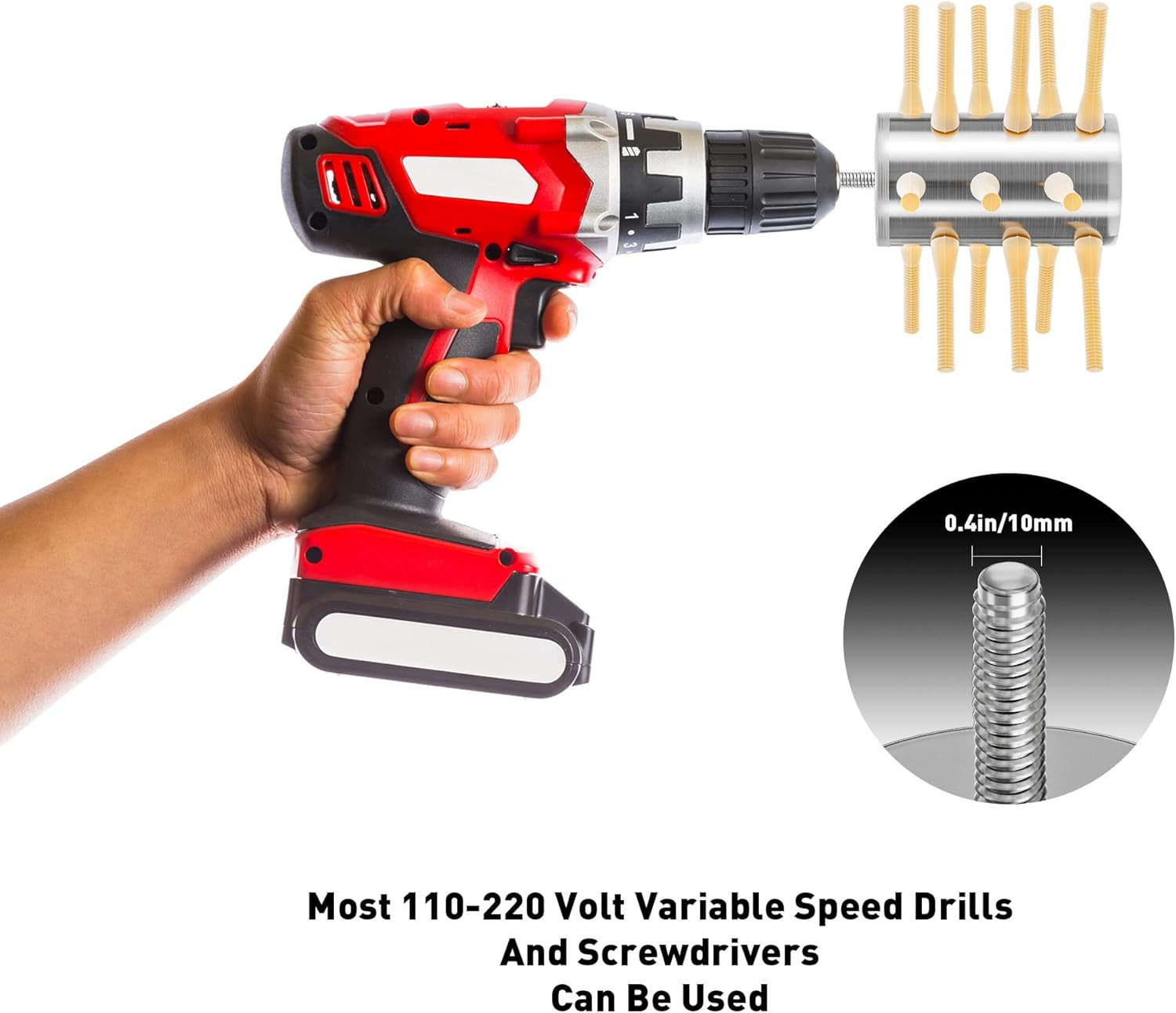 Chicken Plucker Drill Attachments 18 Fingers Chicken Feather Plucker Machine Sta
