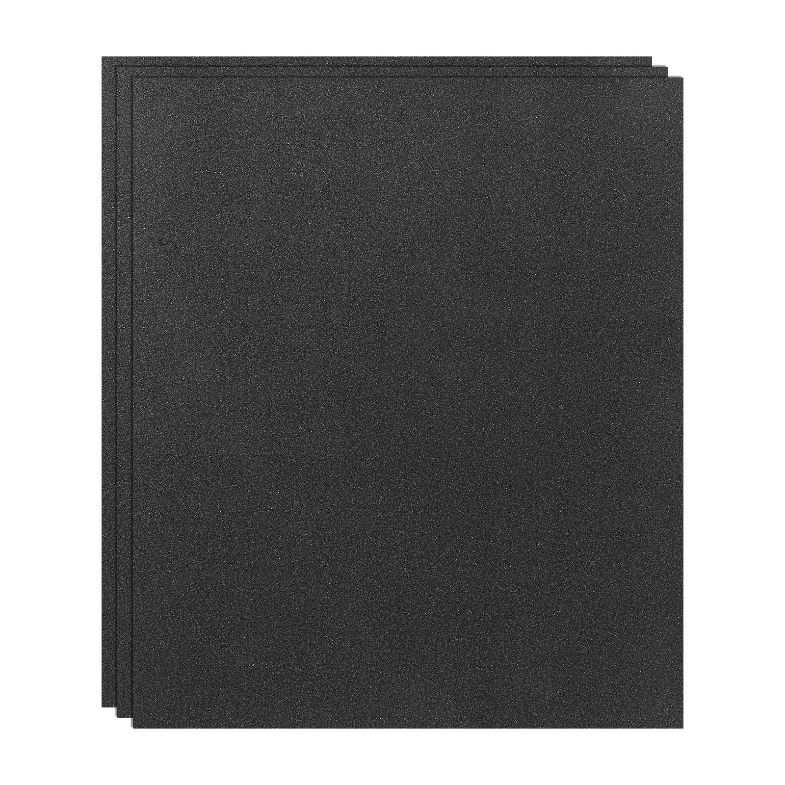 3 Pack 9" x 11" Sandpaper, 220 Grit Sand Paper for Wood Furniture