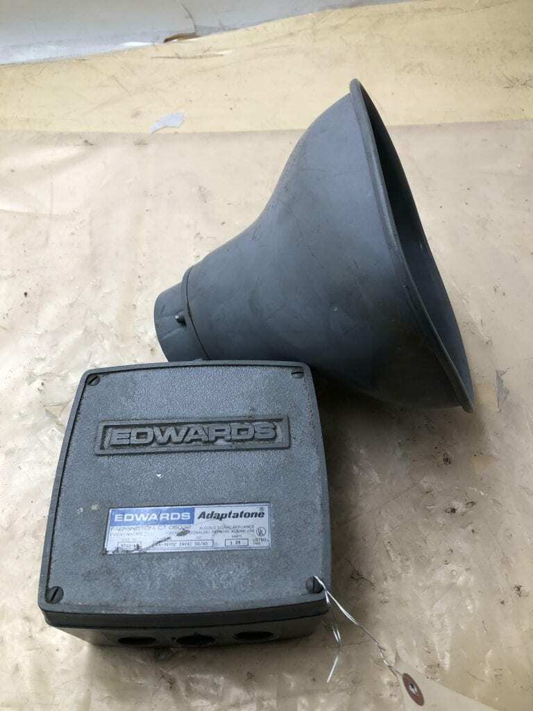 Edwards Adaptatone 5532-AO Remote Speaker / Electronic Signal 24-36VDC 24VAC