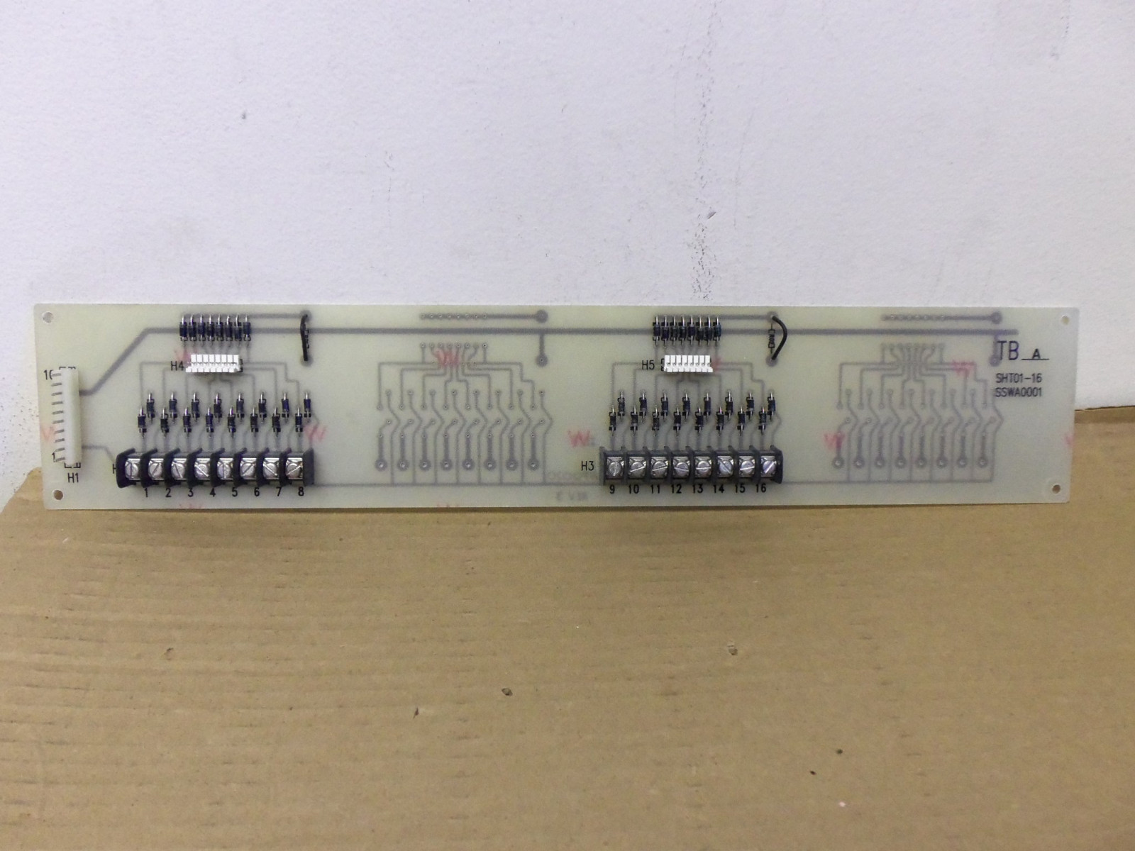 Printed Circuit Board SHT01-16 Circuit Board SSWA0001 Fire Alarm