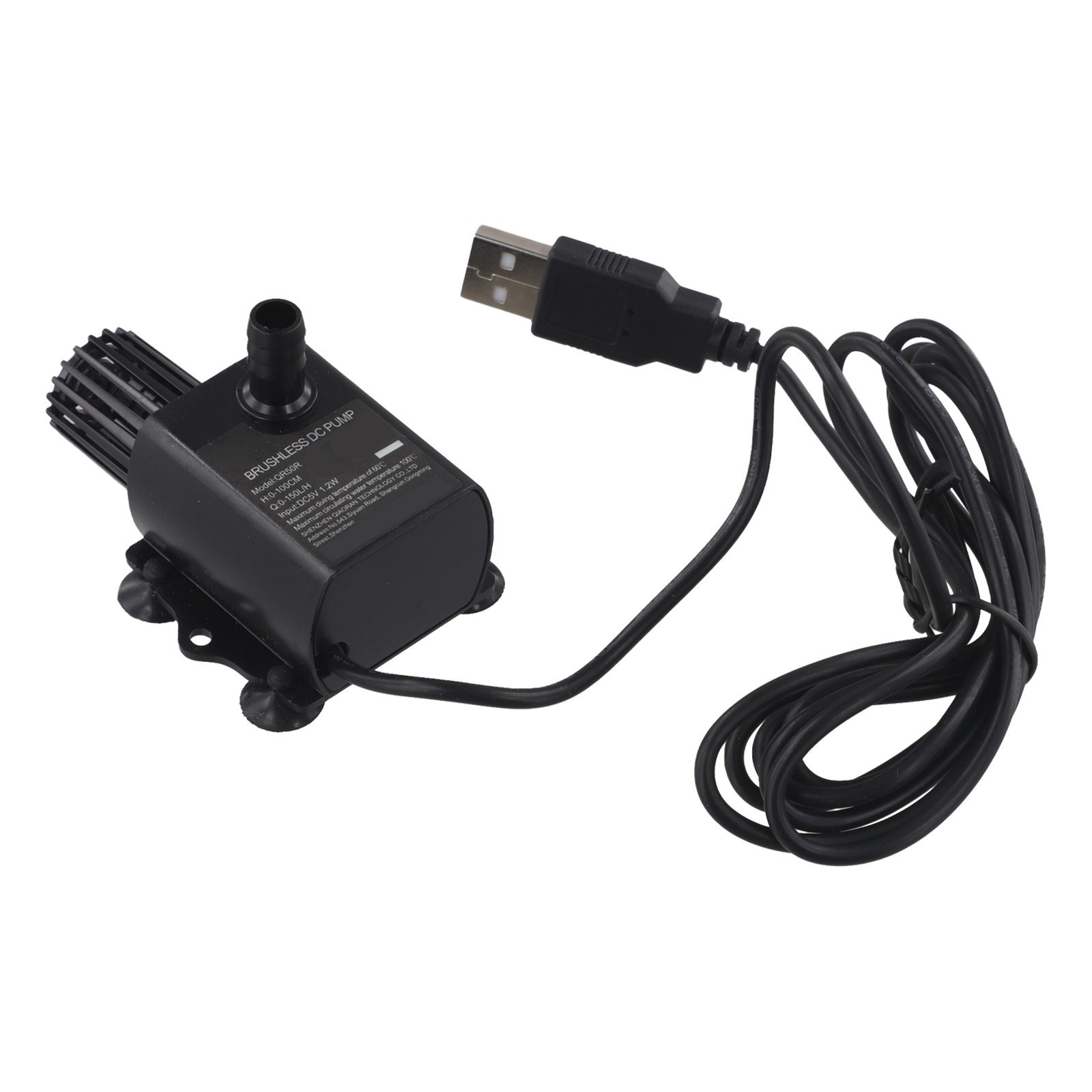 Compact USB Brushless Water Pump with Filter for Various Water Applications
