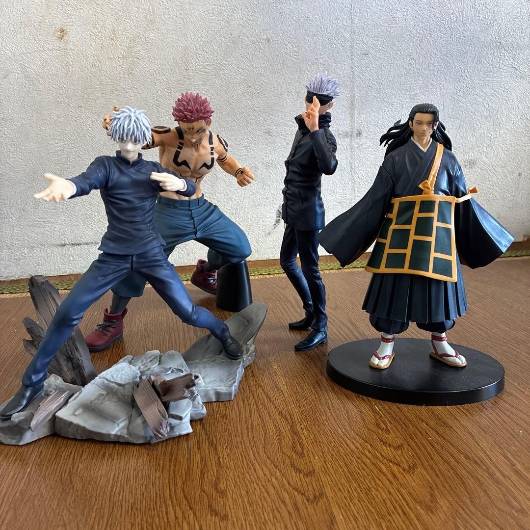 Jujutsu Kaisen Figure Lot Satoru Gojo Suguru Geto Sukuna Collectible Anime
