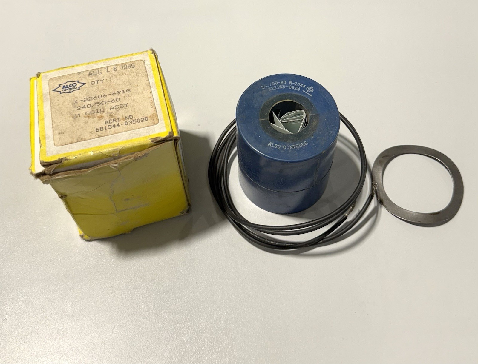 ALCO X-22606-6918 COIL X226066918 240/50-60HZ *NEW OLD STOCK*