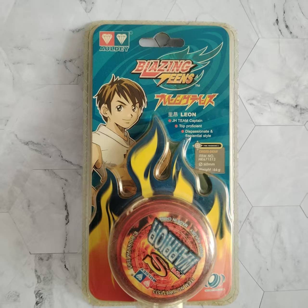 Age 13+ Collection Auldey Blazing Teens Fire Warrior Yo-Yo Ball 671513 Yoyo Toy