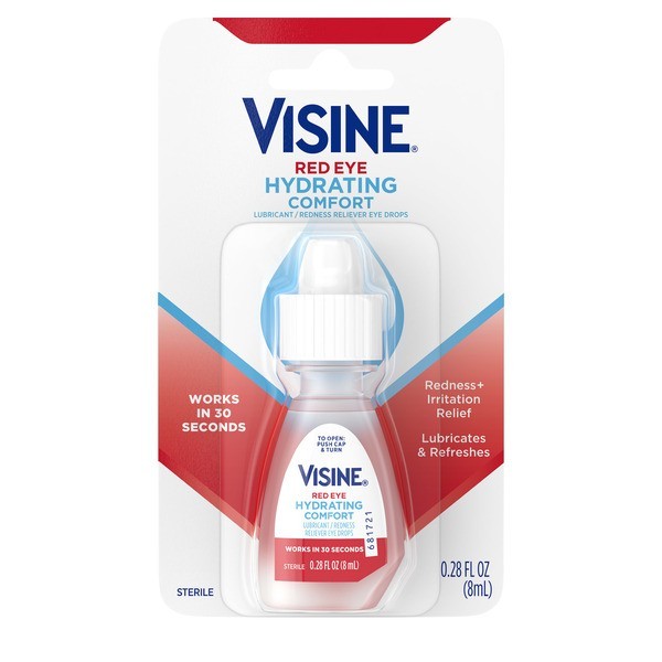 Visine Advanced Relief Redness Reliever Eye Drops 0.28 oz