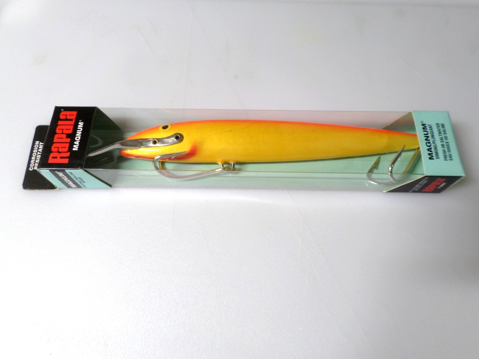 RAPALA MAGNUM - CDMAG-22 - GOLD FLOURESCENT RED - 9" - 3-1/2 OZ - NIB