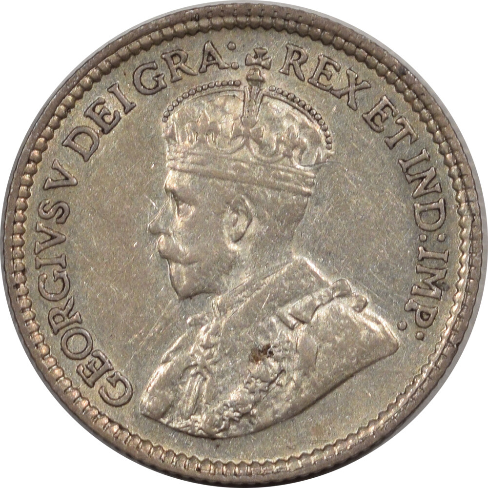 1918 5 CENT CANADA KM-22 - HIGH GRADE EXAMPLE!
