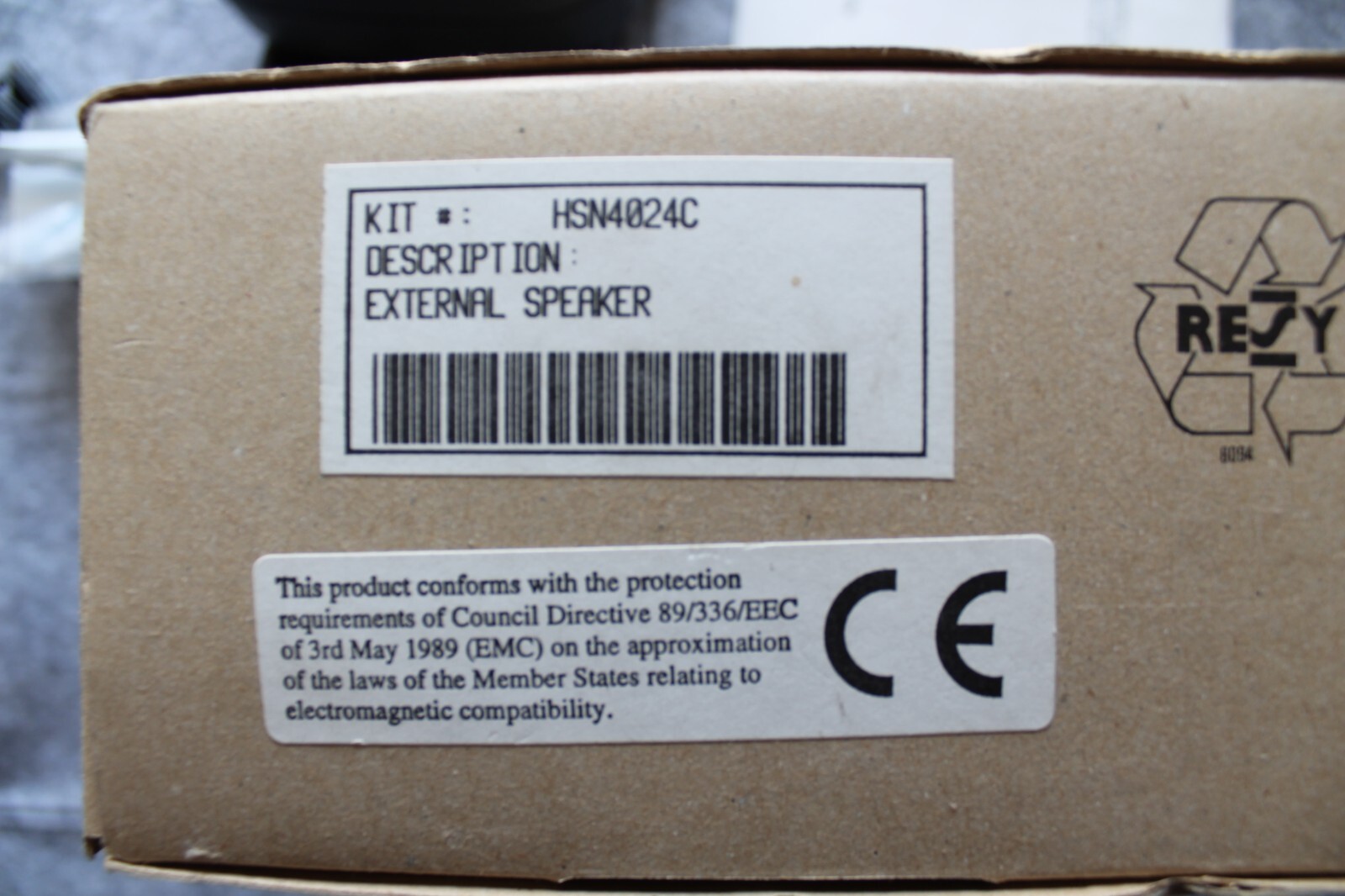 Motorola HSN4024C External Speaker NOS