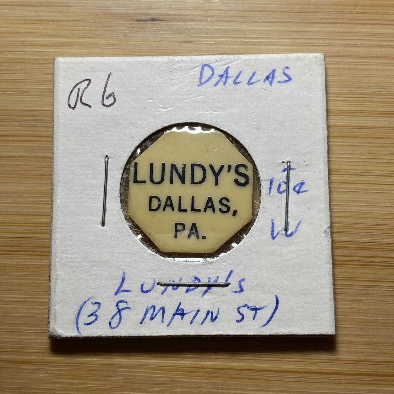 Dallas PA Lundy’s Good For 10¢ In Trade. Our # C1346