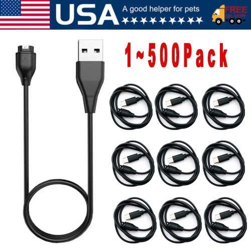 USB Charger for Garmin Fenix 5X Vivoactive 3 Vivosport Watch Charging Cable Cord