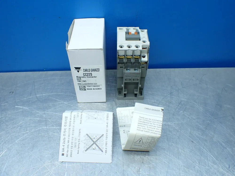 CARLO GAVAZZI CC22S MAGNETIC CONTACTOR  07251470362