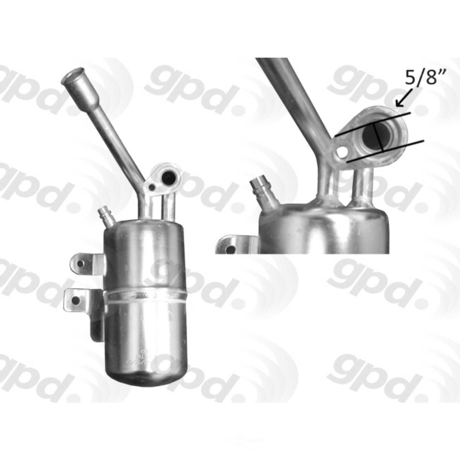 A/C Receiver Drier Kit-System Service Kit Global 9432998 fits 00-07 Ford Focus