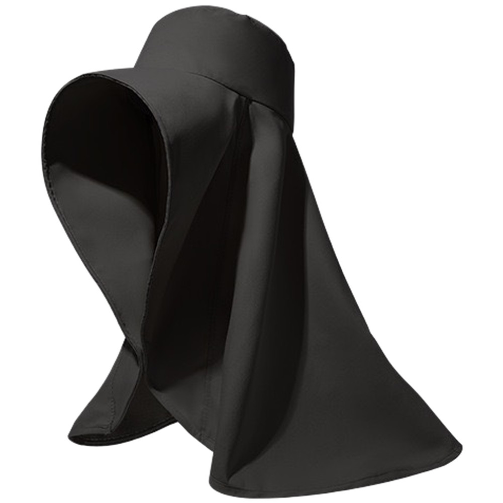 Foldable UPF50+ Sun Hat with Neck Gaiter for Women Wide Brim Outdoor Summer Hat
