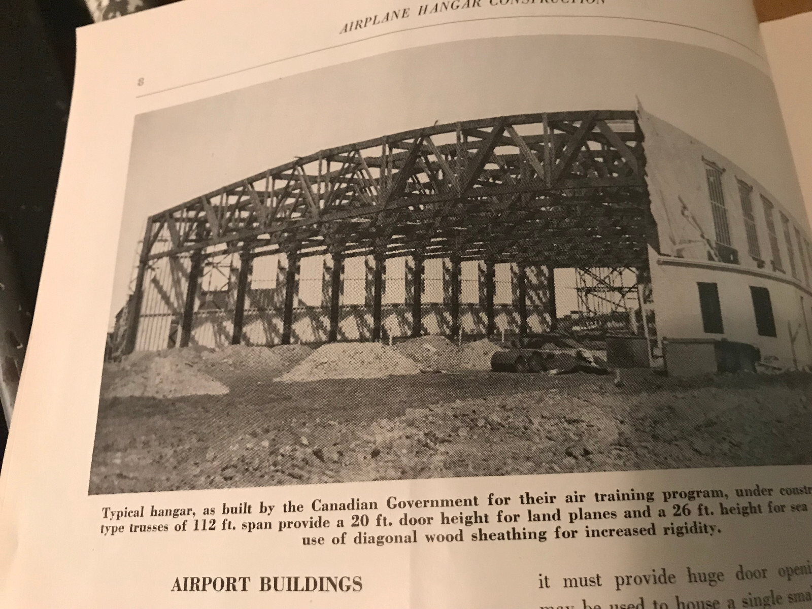 1941 Airplane Hangar Construction Manual