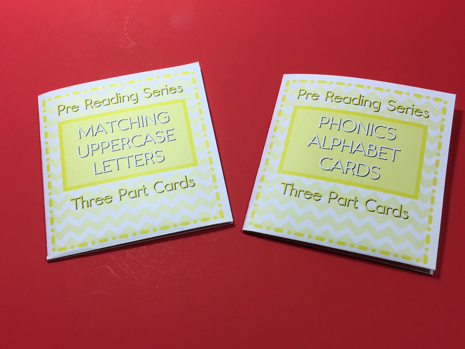 Montessori - Set Of Two folios - Three Part Cards And Folio -Letters & Sounds