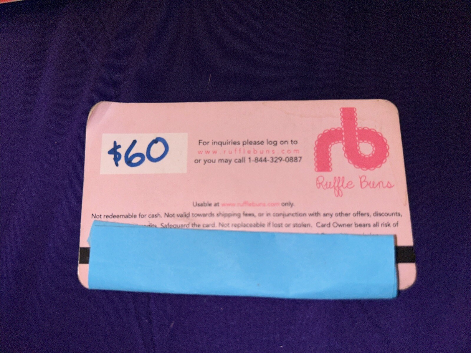 Ruffle Buns $60 Gift Card