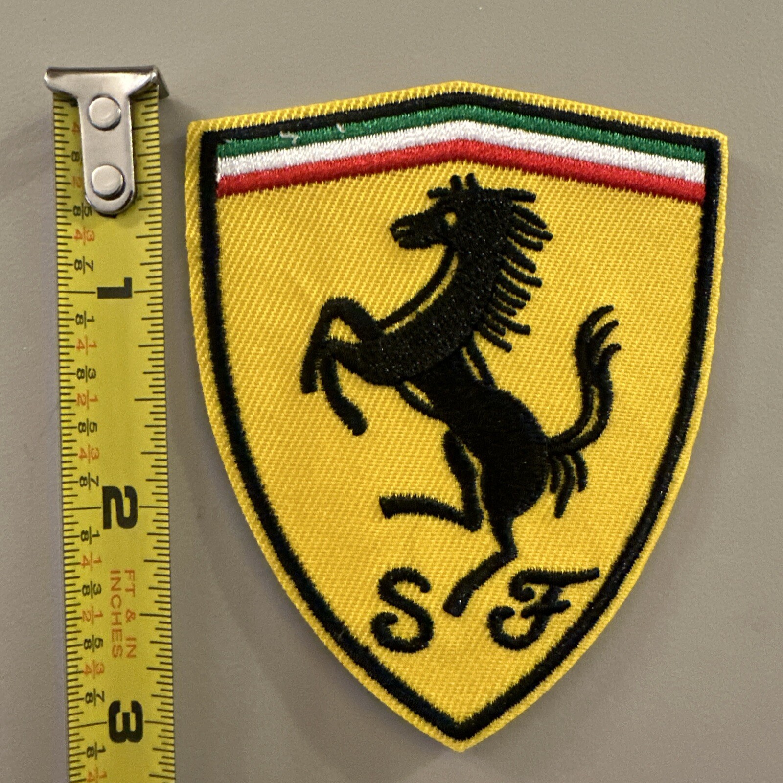 Ferrari (Embroidered Iron on patch) Luxury/ Racing / Sports Car