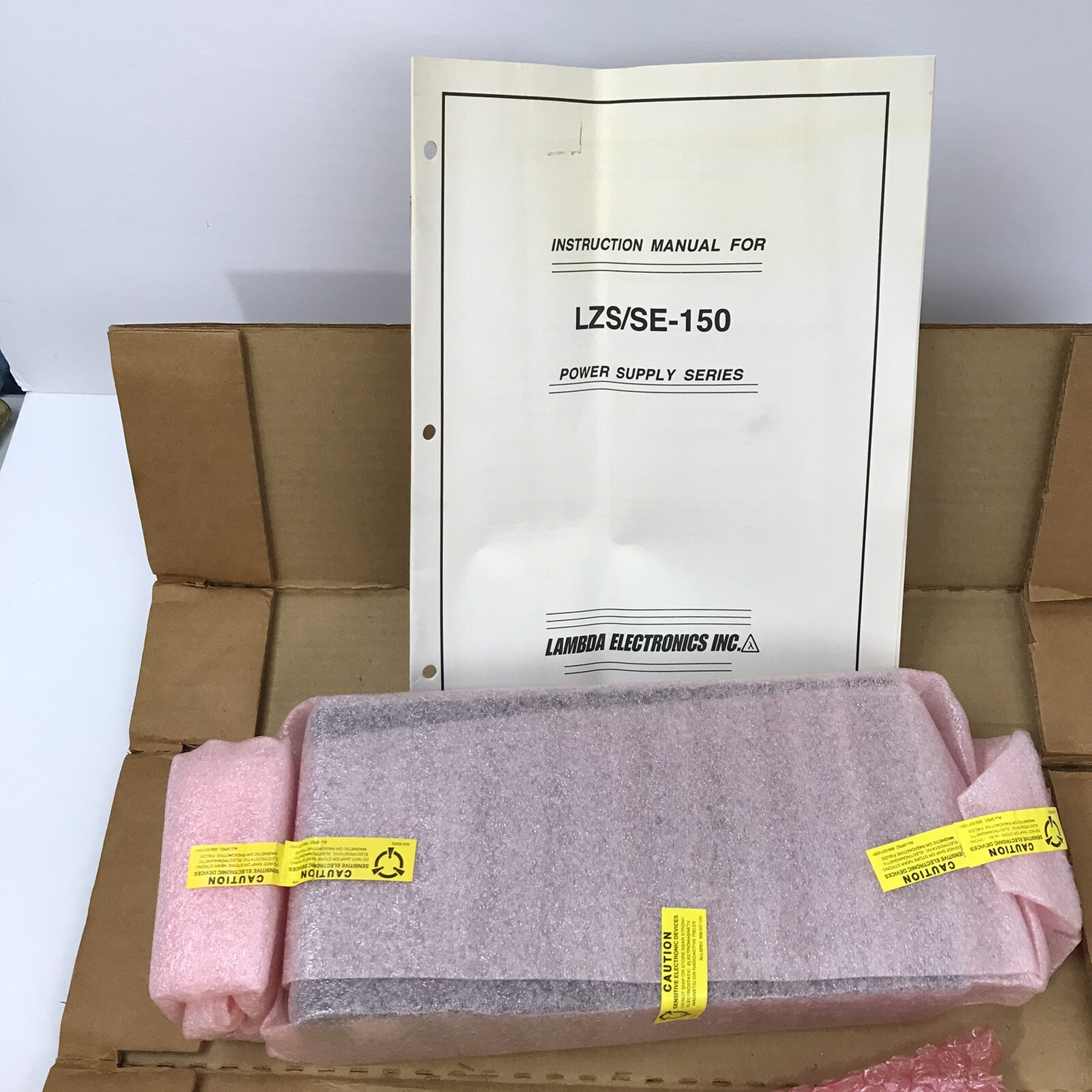 Lambda Regulated Power Supply SE-1503 115Vac-24Vdc ~SEALED NEW~