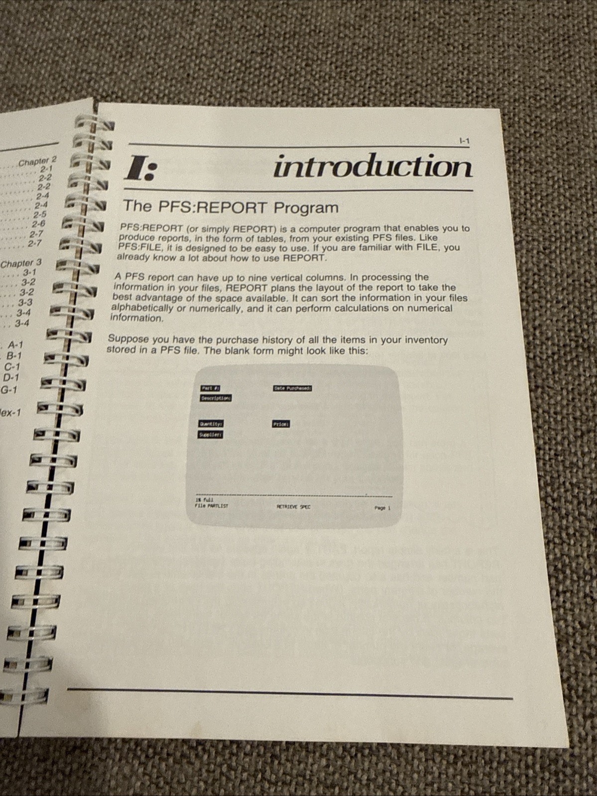 PFS: Report Apple Software & Manual 5.25" Report & Sort work IIc and IIe