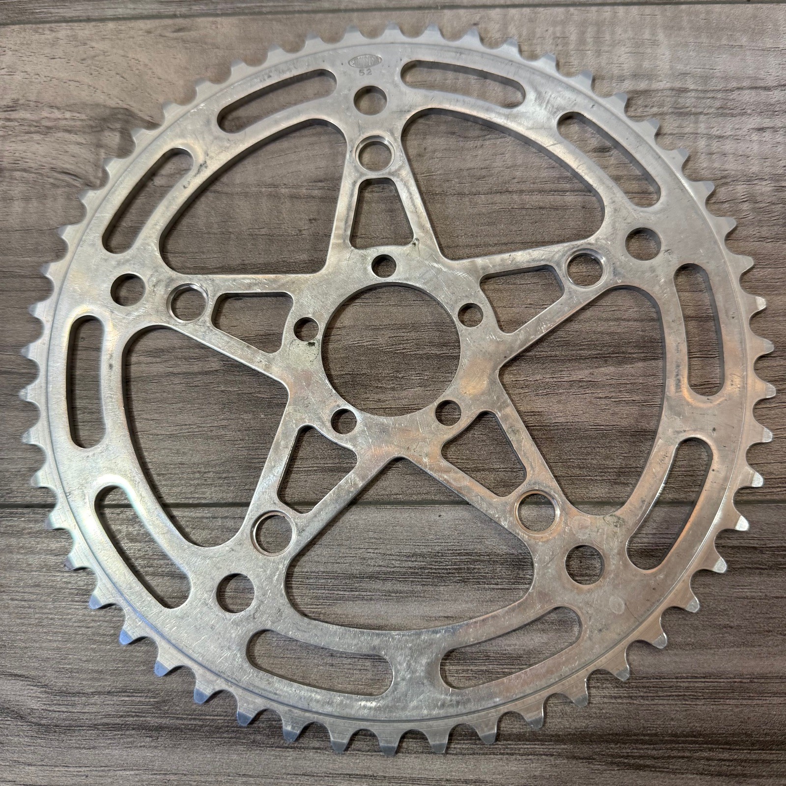 Stronglight 5 Pin 52T Outer Chainring France
