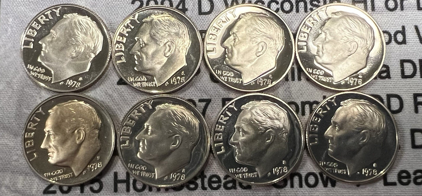 1978 S Proof Roosevelt Dime 10 Cents United States Coin (1 COIN)
