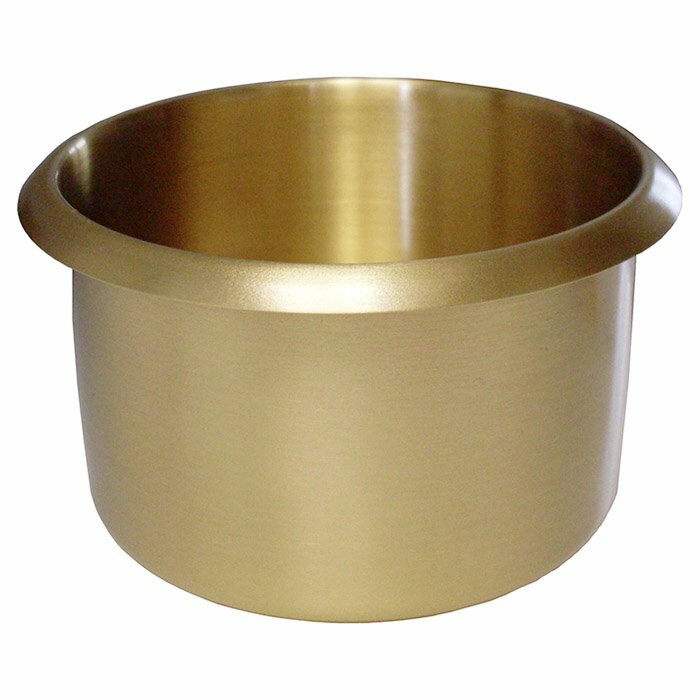 10 Jumbo Size Brass Drop In Drink Custom Poker Table Cup Holders