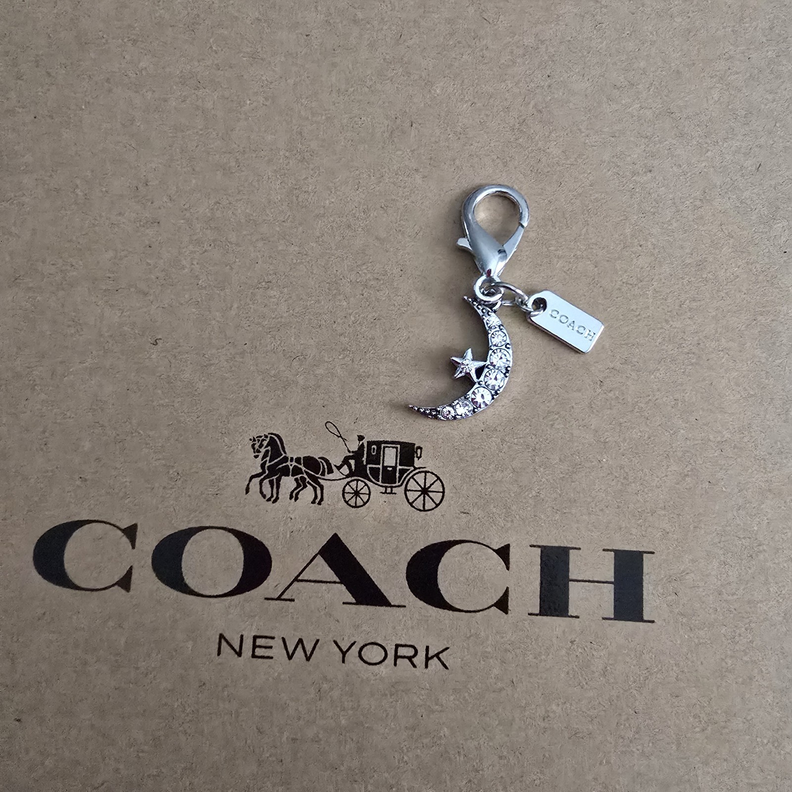 Coach mini charm