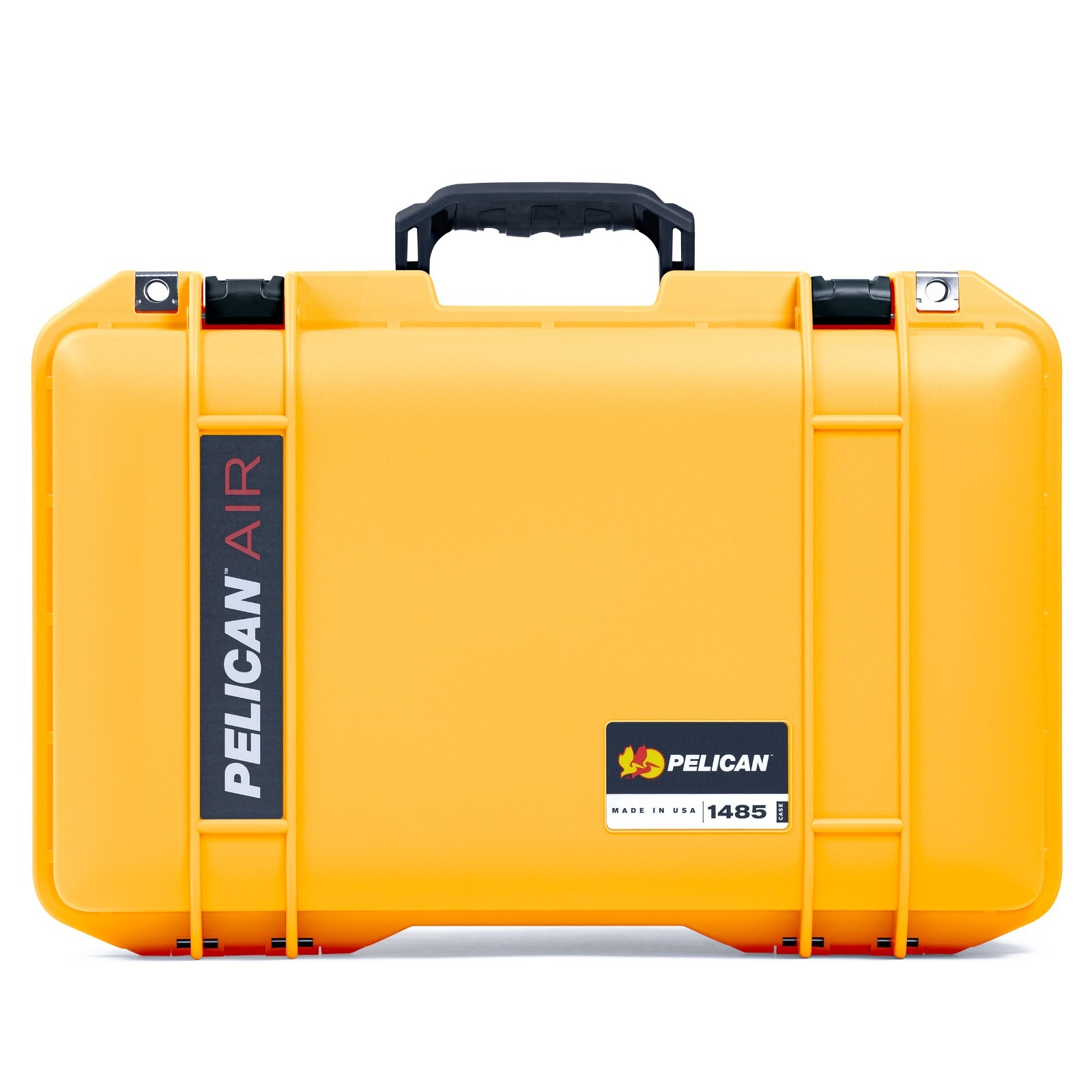 Yellow and Black Pelican 1485 Air case with Foam.