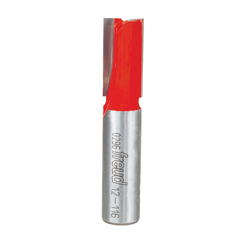 NEW FREUD 12-116 CARBIDE 1/2" DOUBLE FLUTE STRAIGHT ROUTER BIT 1/2" SHANK