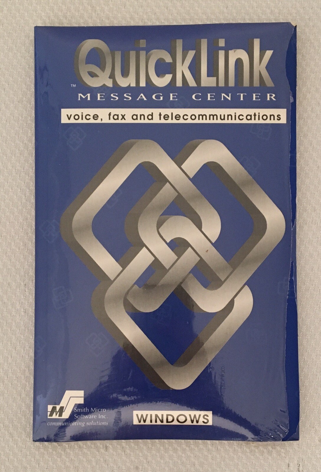 New & Sealed QuickLink Message Center, Voice~Fax~Telecommunications, 2 Disc Set