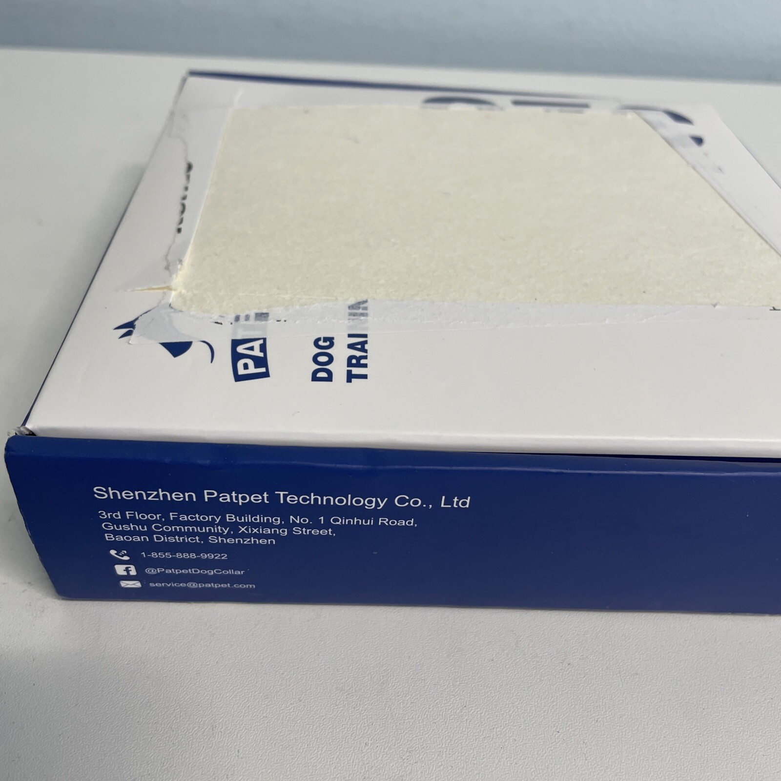 Patpet Remote Training Collar Single unit Open box (Factory packaged pieces)