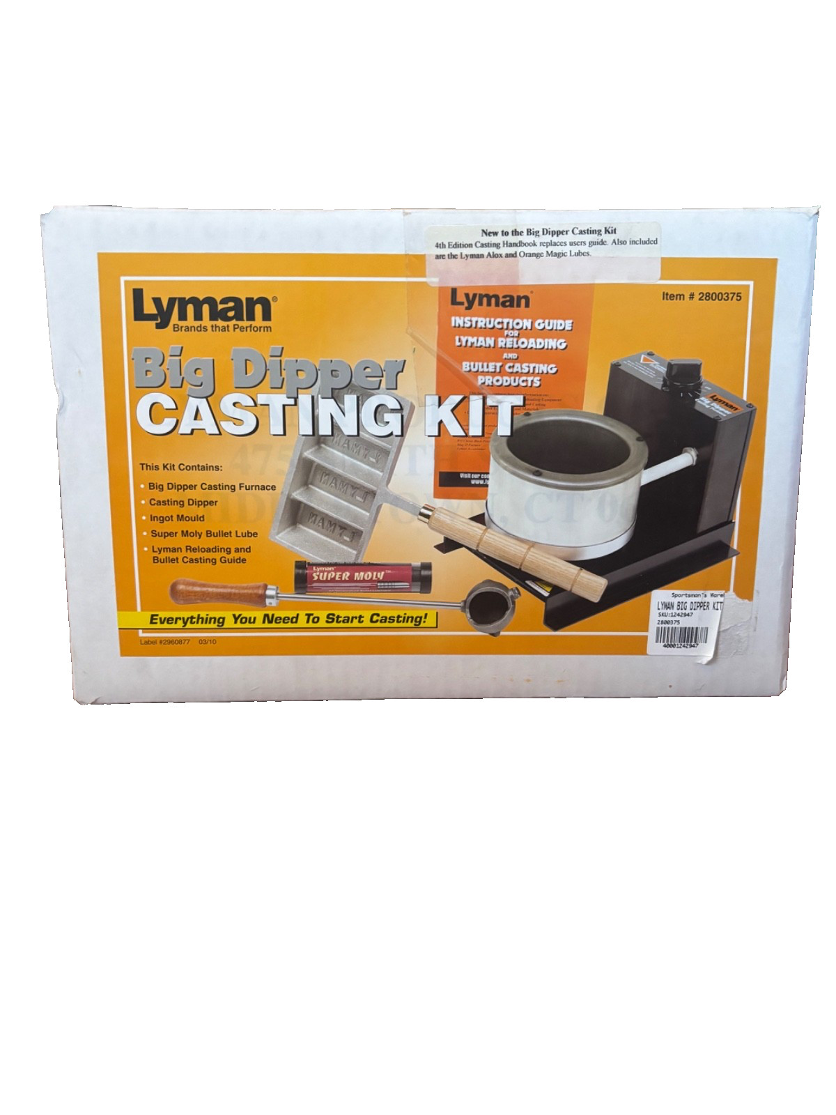 Lyman Big Dipper Casting Kit, 110 Volt  *NEW* # 2800375