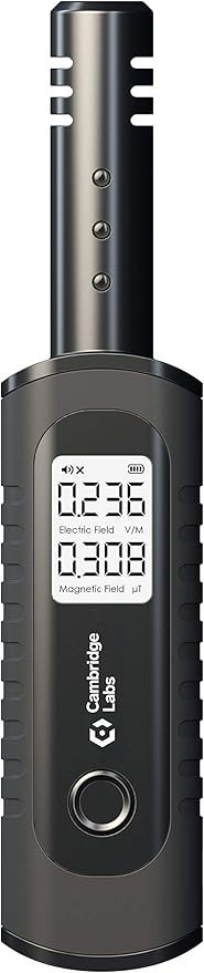 Rechargeable EMF Meter, Radiation Detector, Electromagnetic Field Tester, Smart
