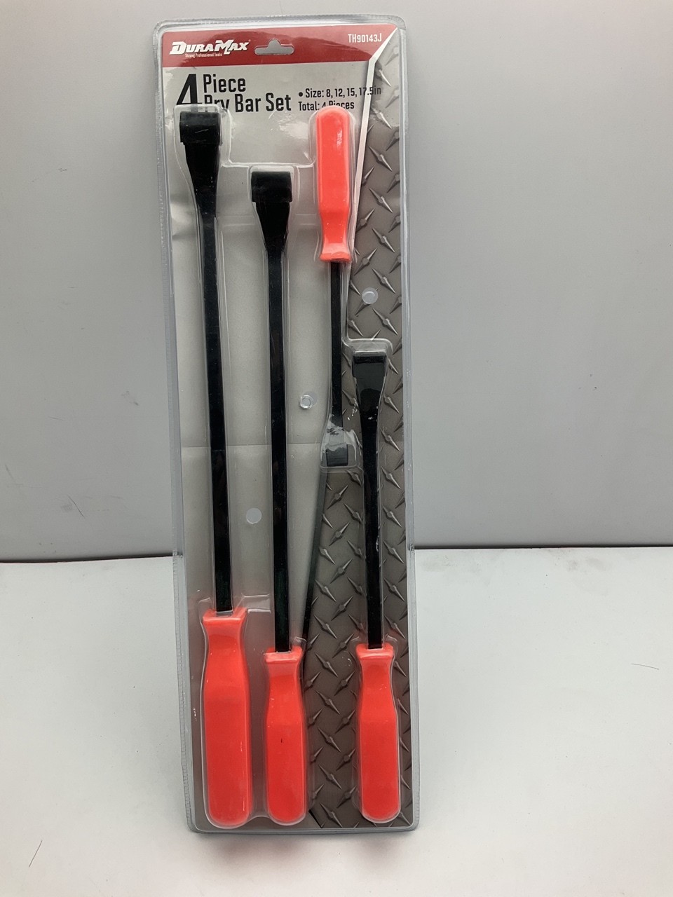 Dura Max TH90143J 4-Piece Pry Bar Set - 8", 12",15" & 17.5"