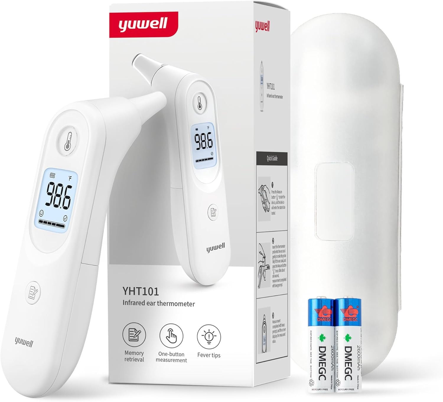 Digital Thermometer for Adults and Kids | Medical Graded Ear