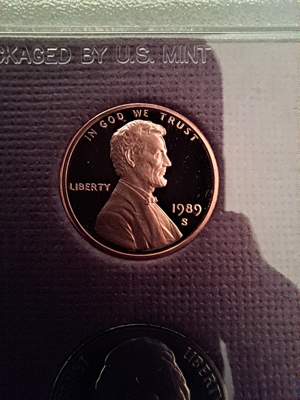 1989-S US Mint Uncirculated Proof Set In Original Packaging