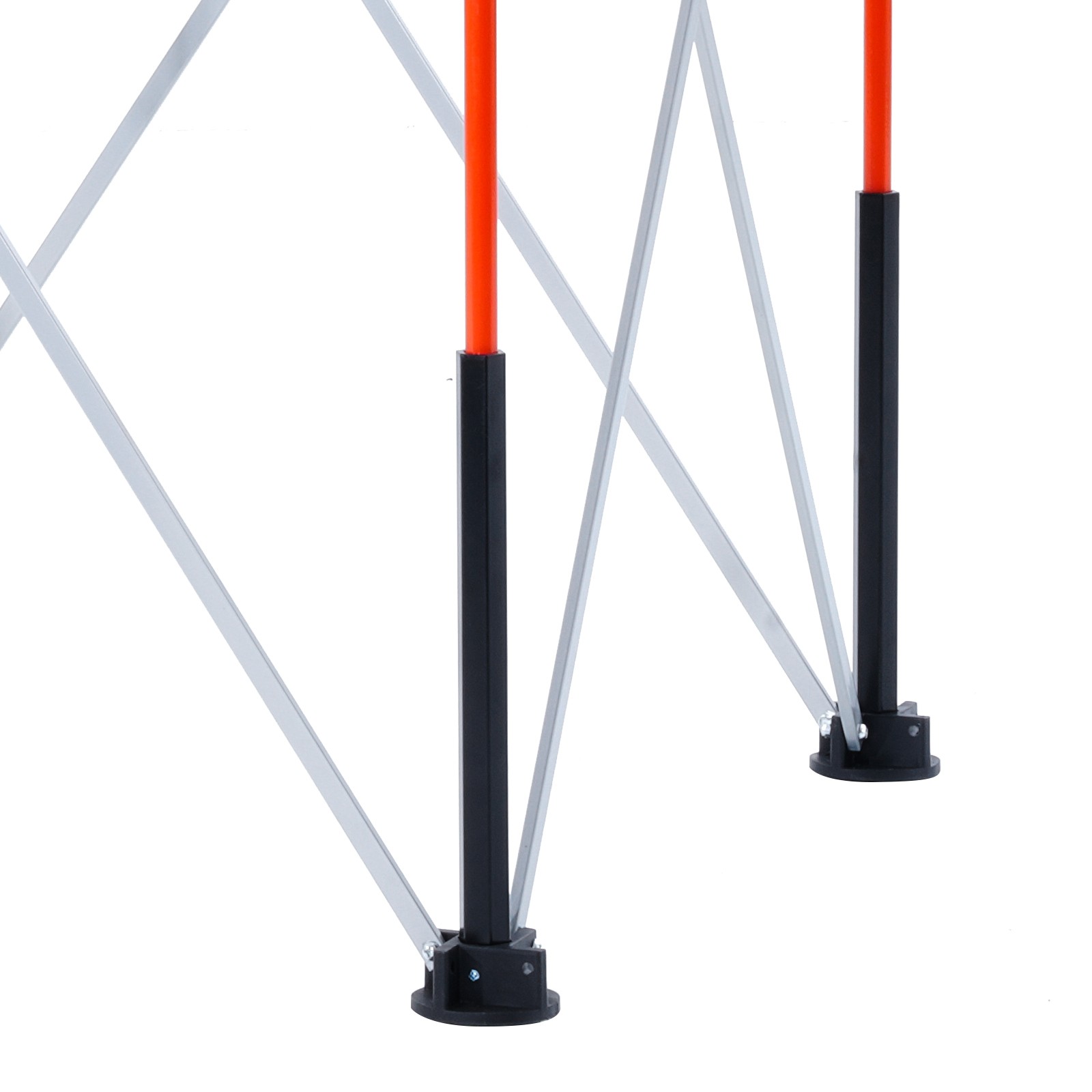 Portable Folding Workstand 4.15' x 2.18' 2500lbs Capacity Collapsible