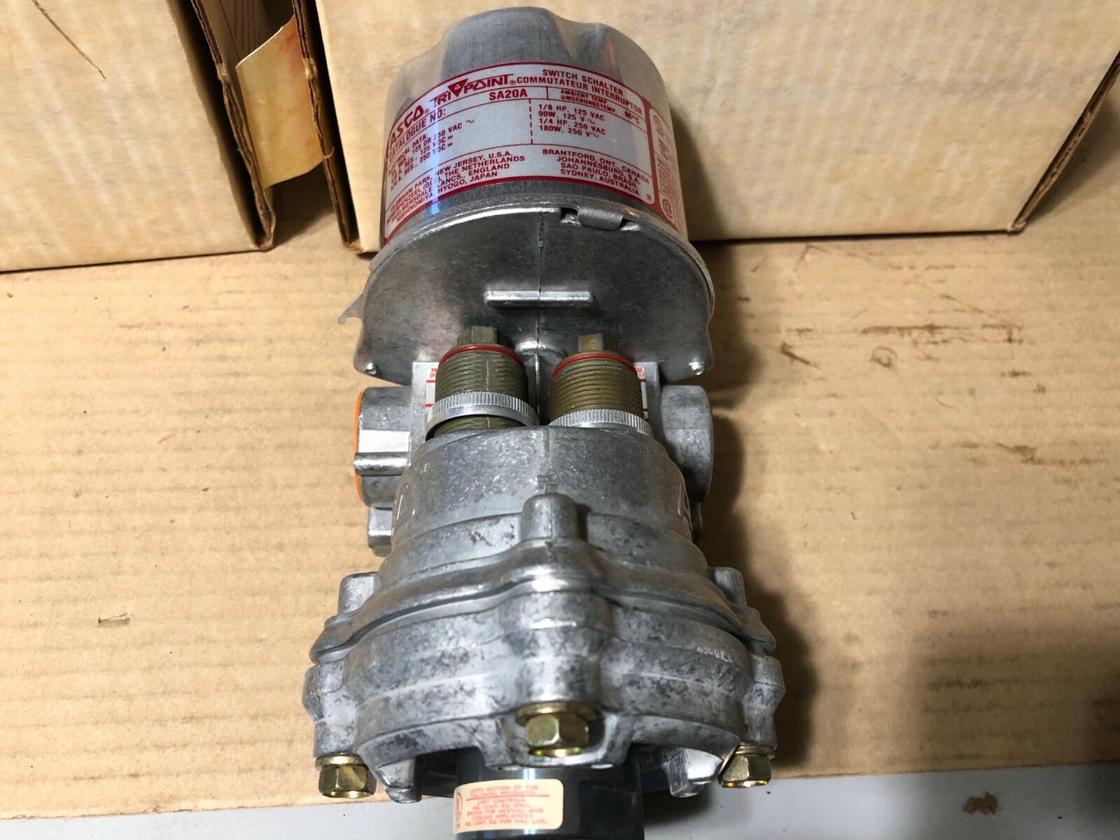ASCO, Temperature Switch, SA20A