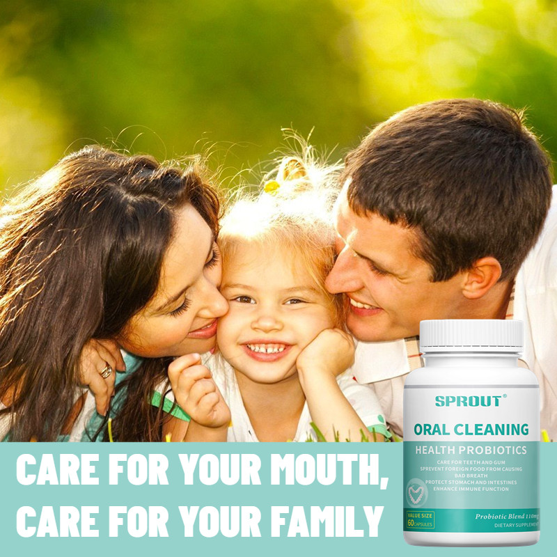 Oral Clean Health Probiotic Blend (3 Billion CFU)Capsules-Care For Teeth And Gum