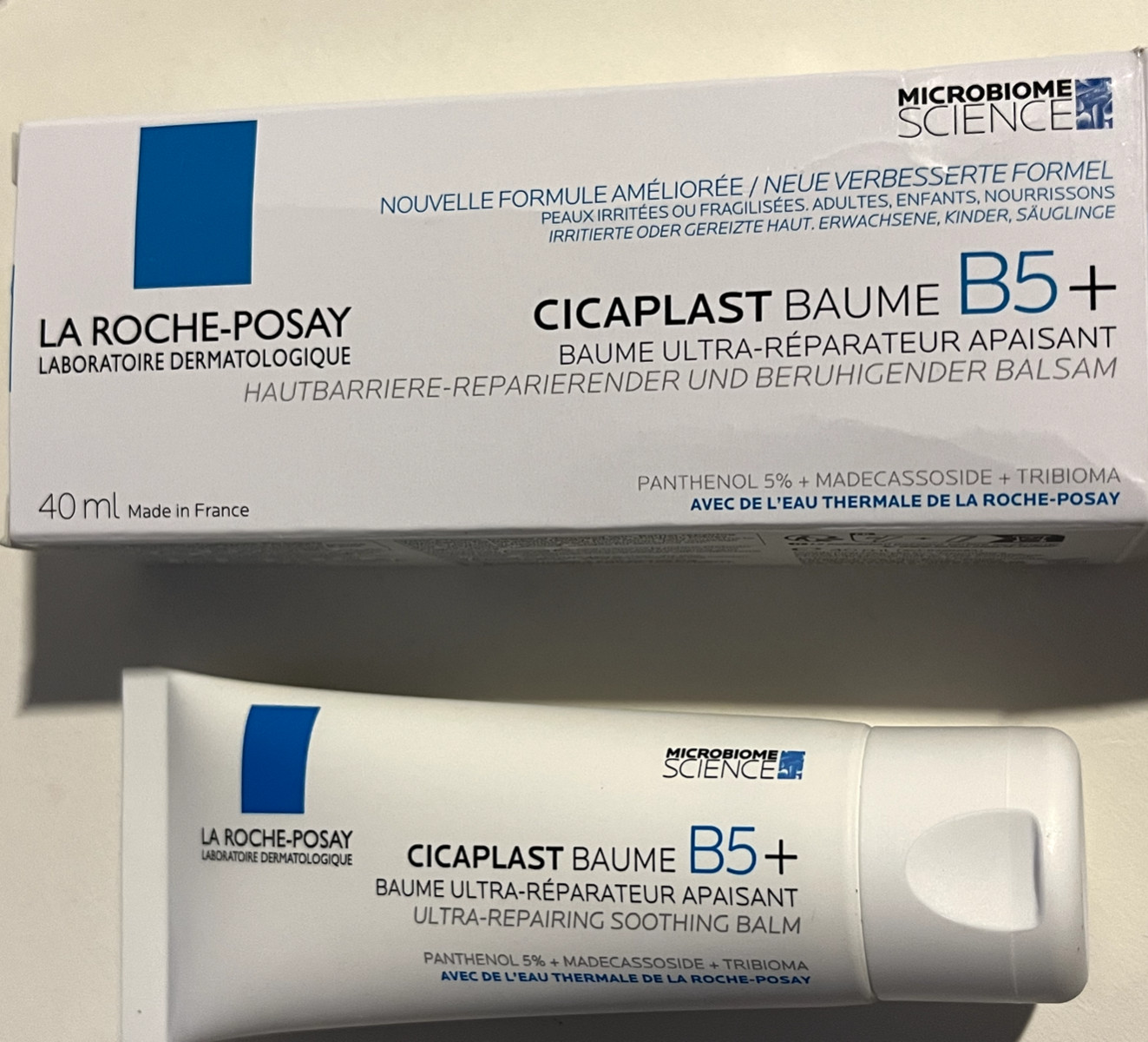 La Roche Posay Cicaplast Baume B5+ 40ml Ultra-Repairing Soothing Balm Exp 01/26
