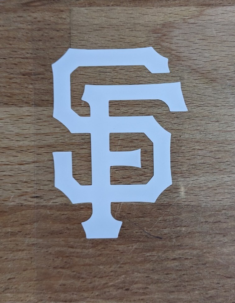 San Francisco Giants vinyl decal
