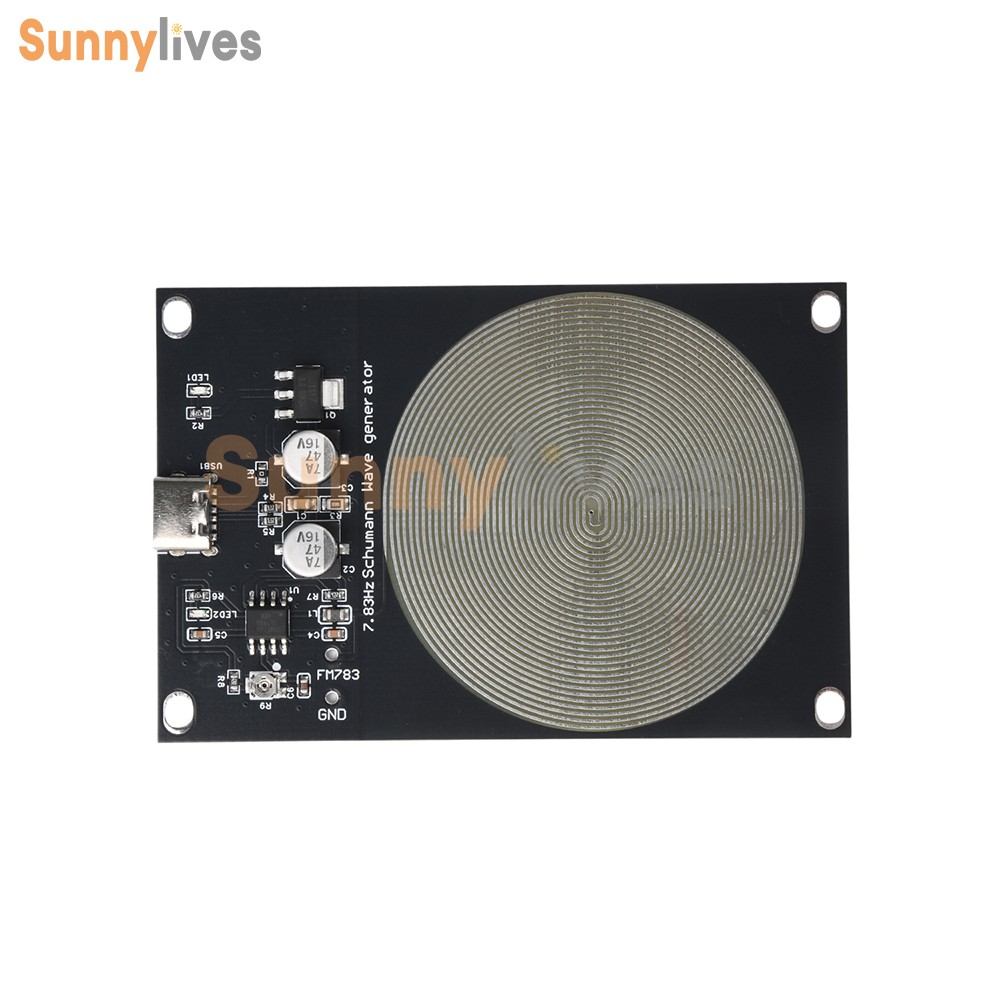 DC 5V 7.83Hz Schumann Wave Generator Ultra Low Frequency Pulse Generator Type-C