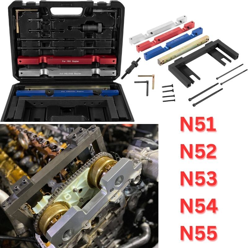 BMW N51 N52 N53 N54 N55 Timing Tool Kit Chain Remover Camshaft Locking 2.5 3.0