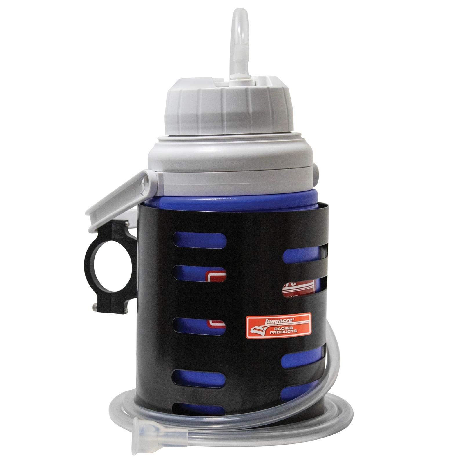 Longacre 22553 42 oz. Aluminum Drink Holder - 60" Hose, For 1-1/2" Roll Bar