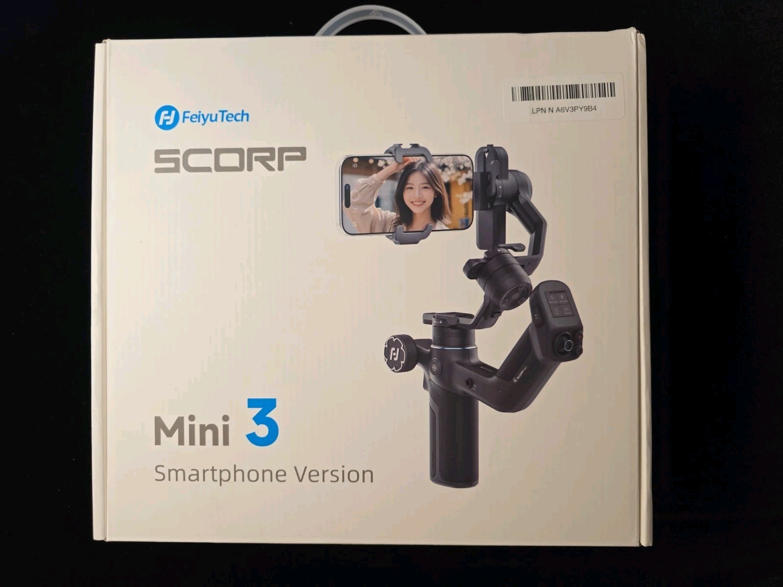 FeiyuTech SCORP MINI-3 Combo AI Tracking Camera Gimbal, 3-Axis Stabilizer
